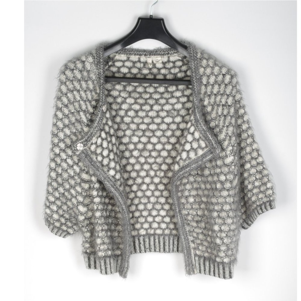 Anthropologie Moth Eyelash Cropped Sweater Size M